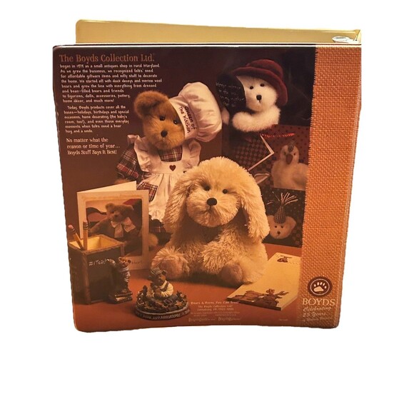 Boyds Bears 25th Anniversary Collector 3-Ring Binder 2004 The Boyds Collection - Picture 2 of 5